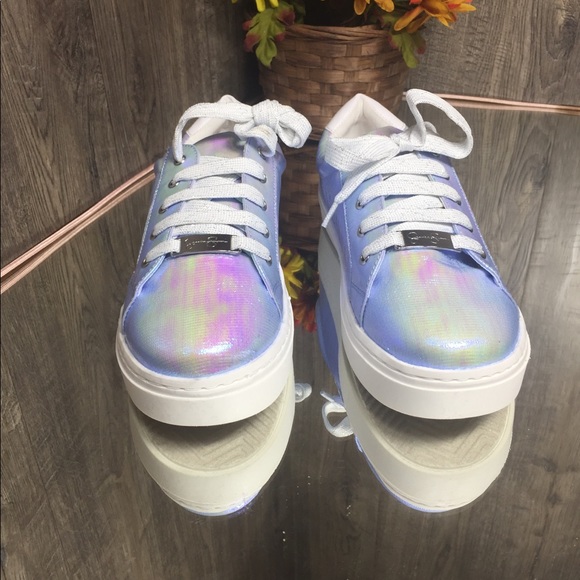 🛍 Jessica Simpson GYouth Wham Sneakers - Blue Inf - Picture 5 of 8